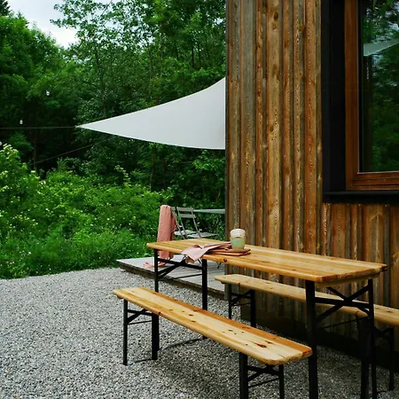 Creatively Converted Wooden Shed In The Forest *